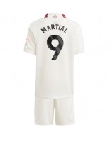 Manchester United Anthony Martial #9 Kolmaspaita Lasten 2023-24 Lyhythihainen (+ shortsit)